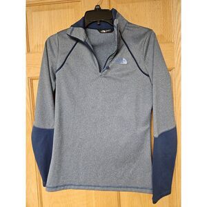 The North Face Small Bluee‎ Quarter Zip Pullover